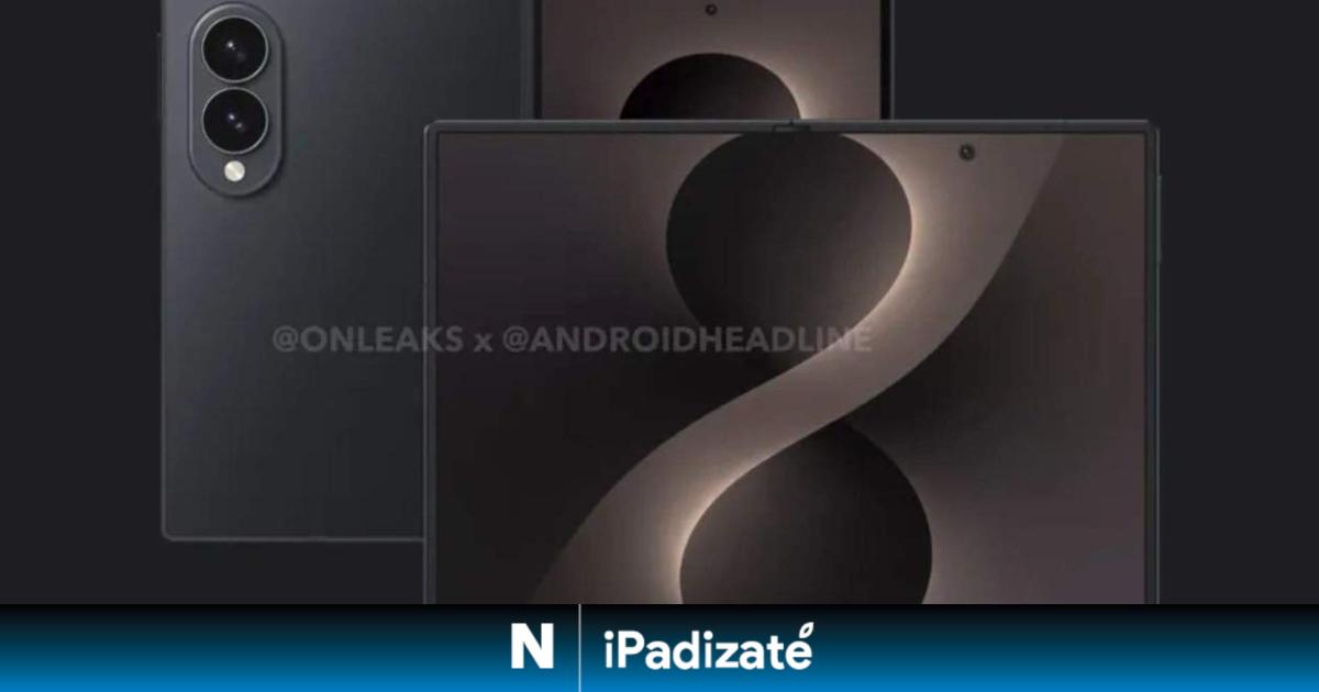 Se filtra un nuevo Galaxy Z Fold con unas dimensiones parecidas a las que tendrá el iPhone plegable