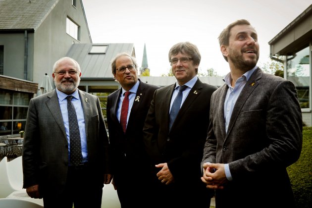 Puigdemont Torra Comin - Efe