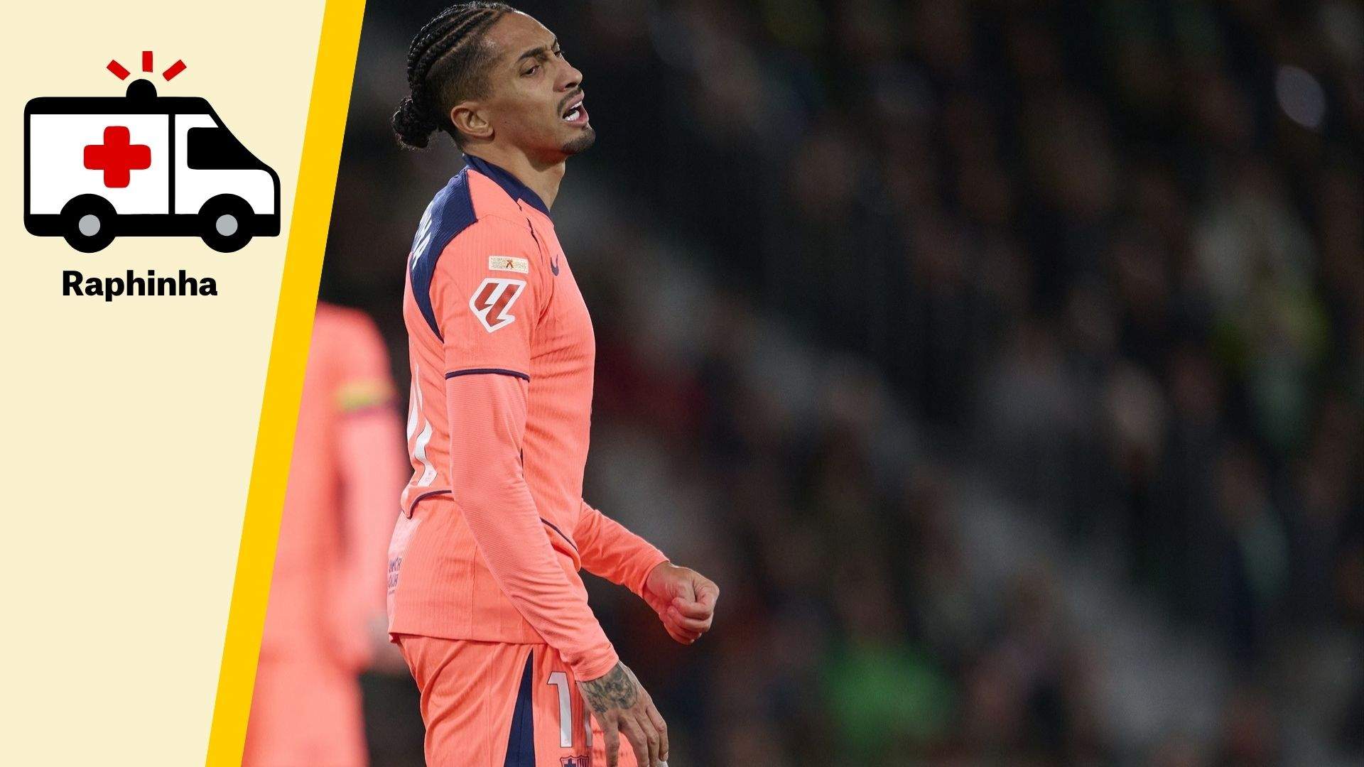 Lesió de Raphinha: què li passa, quina lesió té i quant temps estarà de baixa amb el Barça