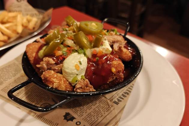 Pulled Pork Nachos - Double Bière Pulled Pork Nachos - Double Bière