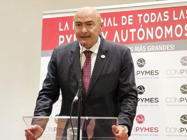EuropaPress 6012394 presidente confederacion nacional pymes conpymes jose maria torres