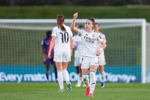 Athenea del Castillo, durante un partido con el Real Madrid / Foto: Europa Press