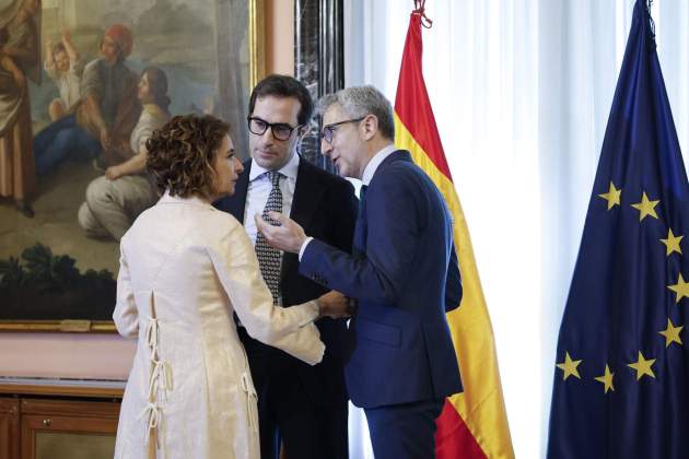 maria jesus montero arcadi españa carlos cuerpo - efe