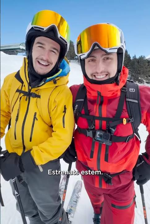 The Tyets, amigos, artistas, amantes de los deportes de nieve y ahora también, concursantes de La travessa VIP / Instagram