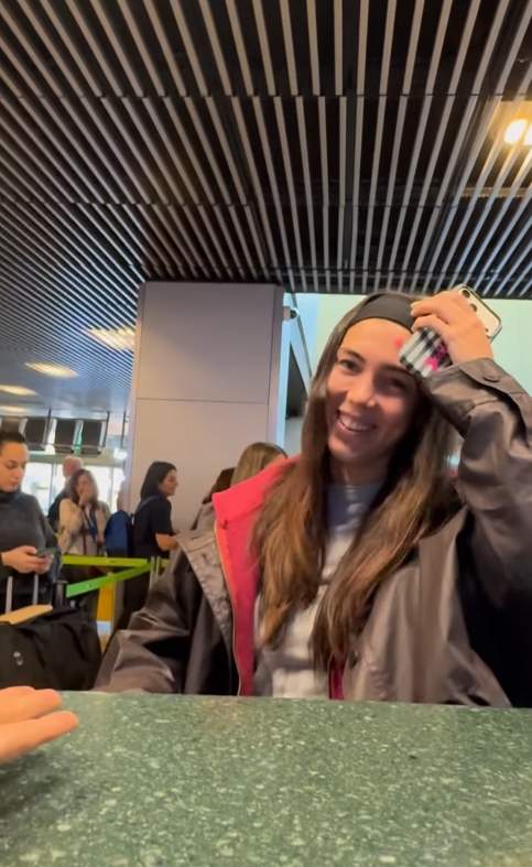 La reacción de Anna Padilla al ver a su madre / Instagram La reacción de Anna Padilla al ver a su madre / Instagram