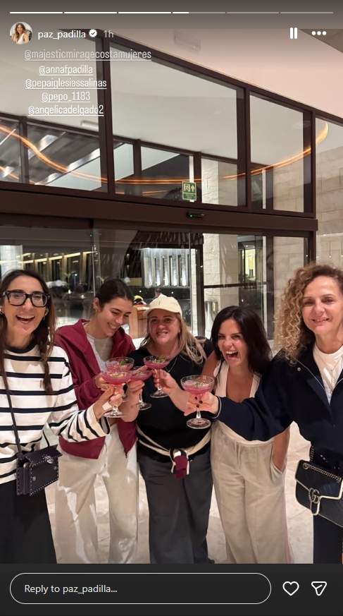 El detalle del hotel cuando llegó Anna Padilla y las acompañantes / Instagram El detalle del hotel cuando llegó Anna Padilla y las acompañantes / Instagram