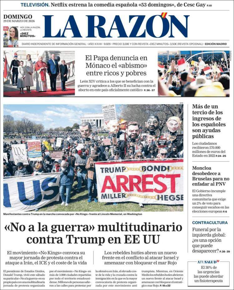 'La Razón' 29 'La Razón' 29