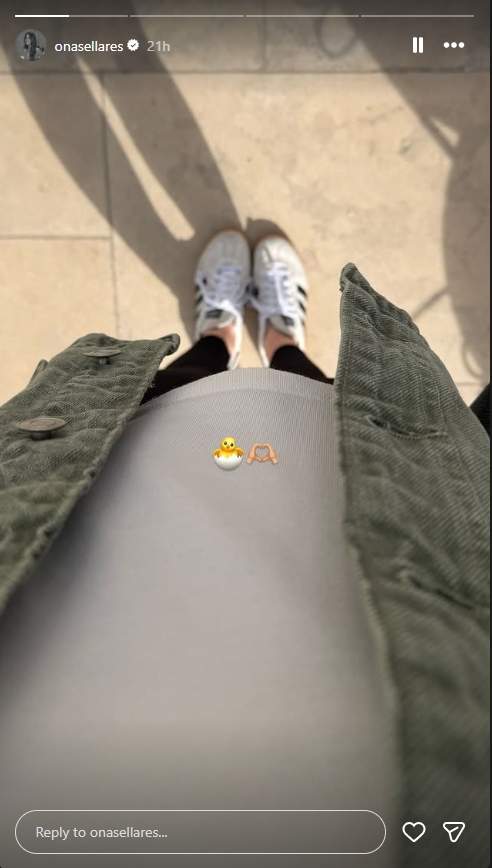 Ona Sellarès presume de embarazo / Instagram