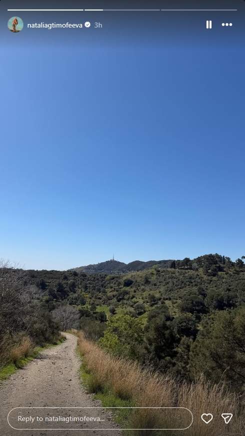 Goicoechea i Natalia Timofeeva es preparen per a 'La travessa VIP' / Instagram