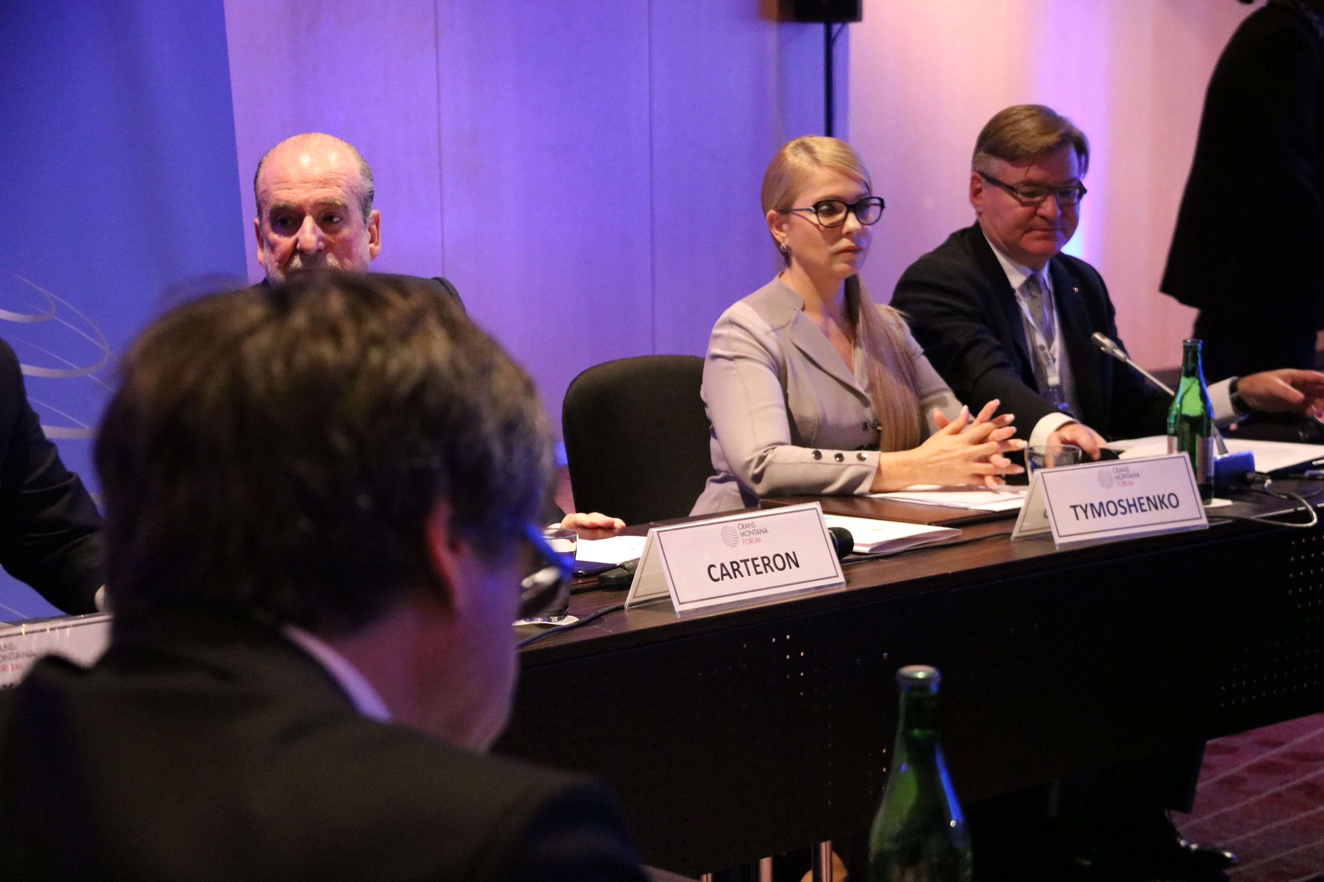 Puigdemont se encuentra con la ex primera ministra de Ucrania Yulia Timoshenko