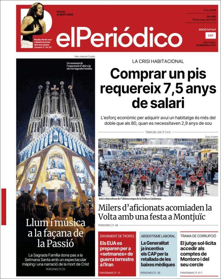 'El Periódico', 30 d'abril de 2026