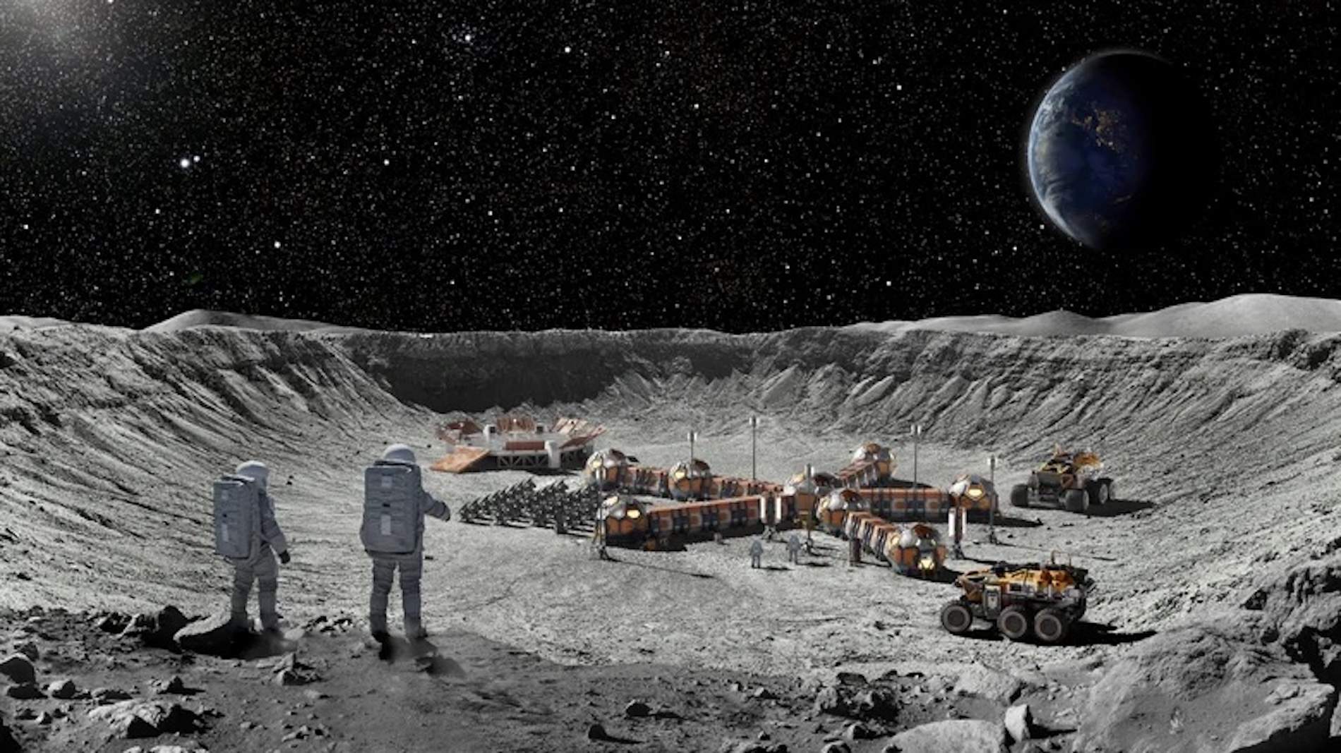 La NASA quiere construir en la Luna una base de 20.000 millones de dólares
