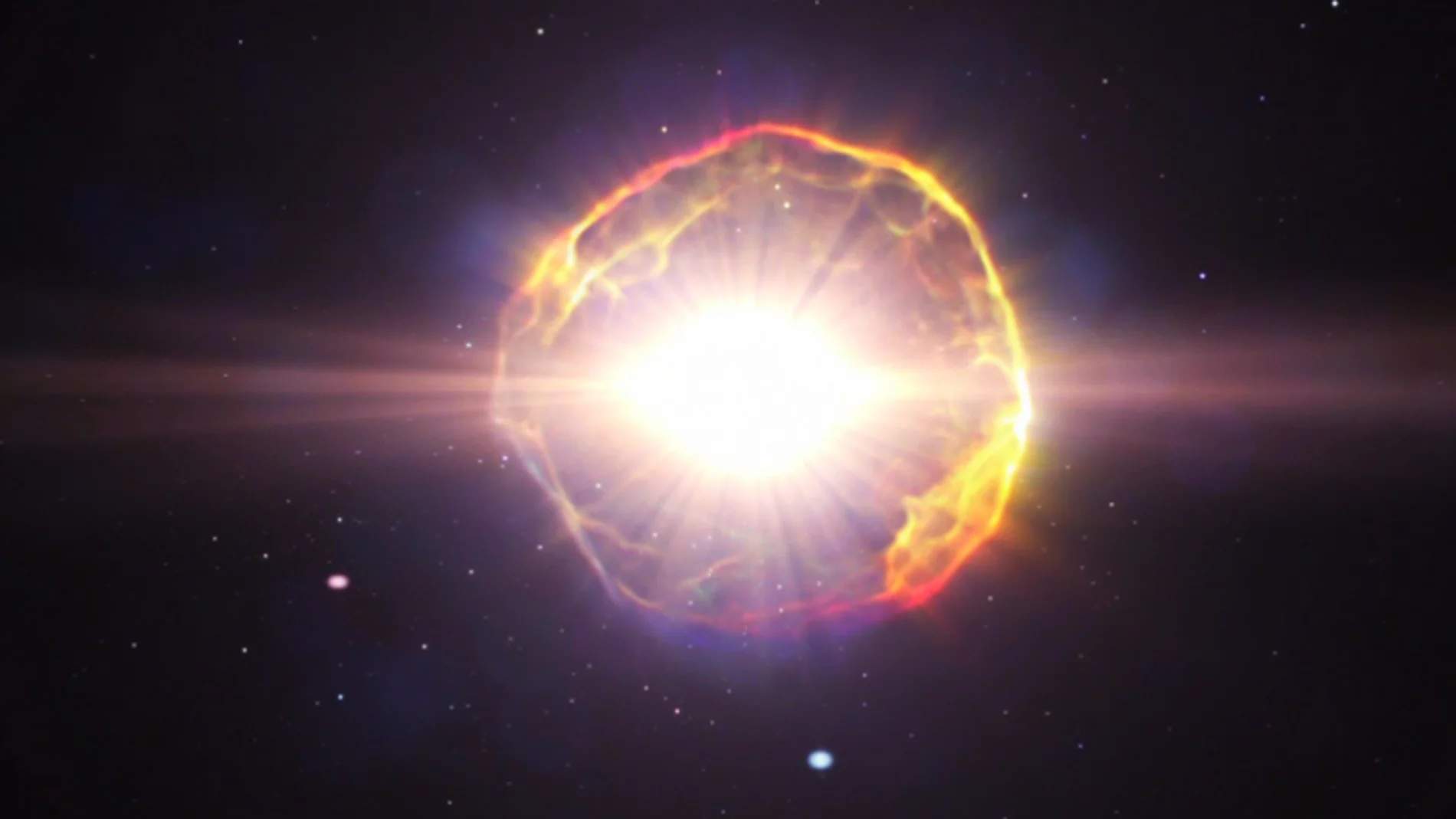 Les supernoves són tant fascinants com perilloses: una ha deixat un senyal molt estrany