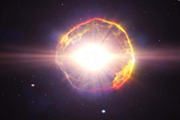 Explosió d'una supernova