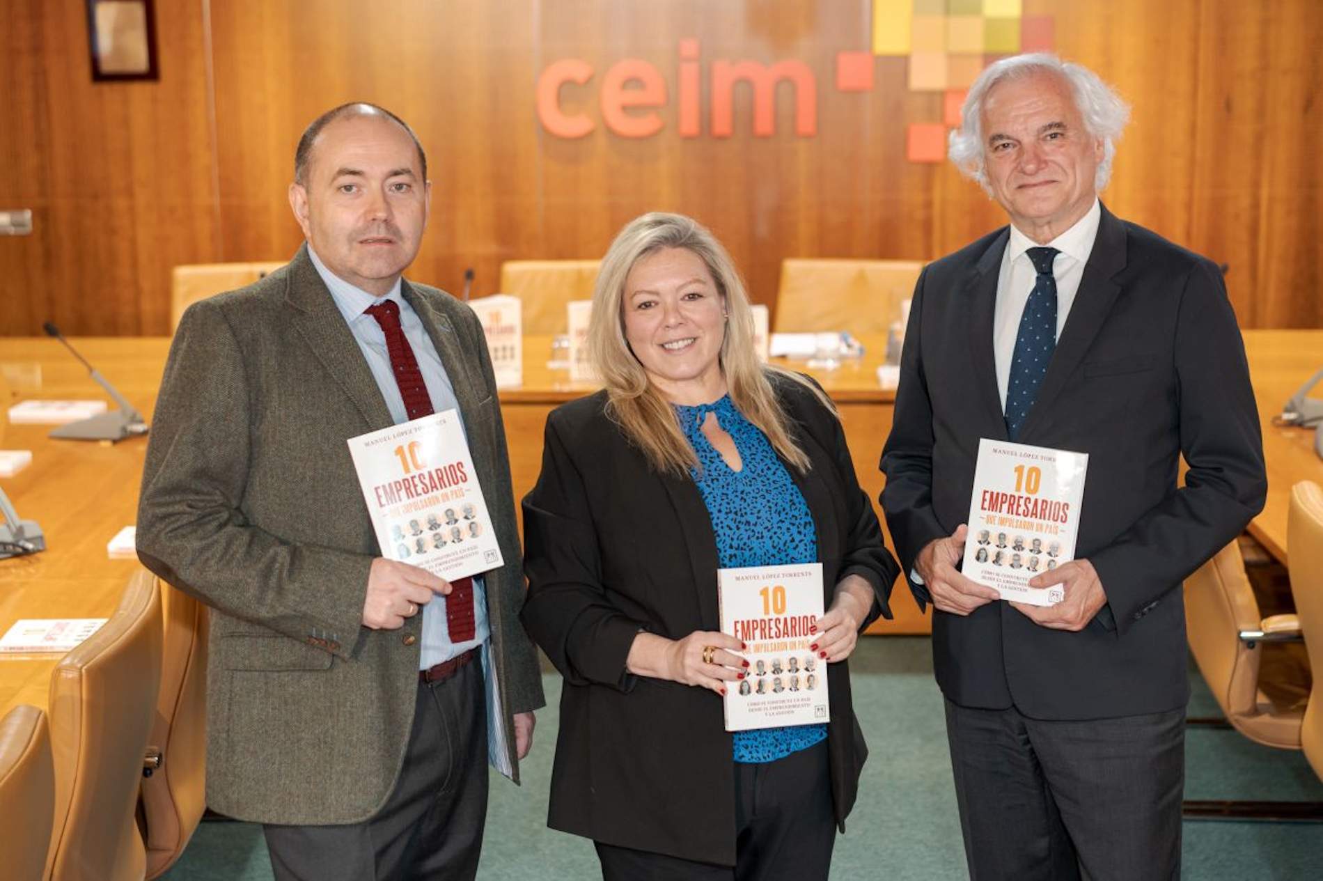 La obra '10 empresarios que impulsaron un país' reivindica el el empresario como motor económico y social