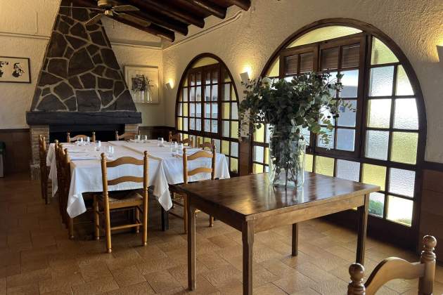 Comedor del restaurante Can Gelada. / Foto: Jordi Àvila Comedor del restaurante Can Gelada. / Foto: Jordi Àvila