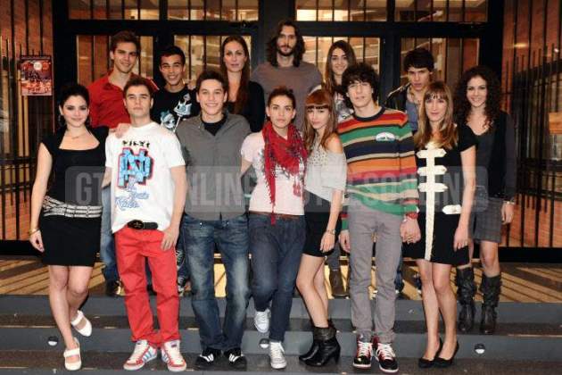 La primera generació d'actors de 'Física o química' / Gtres