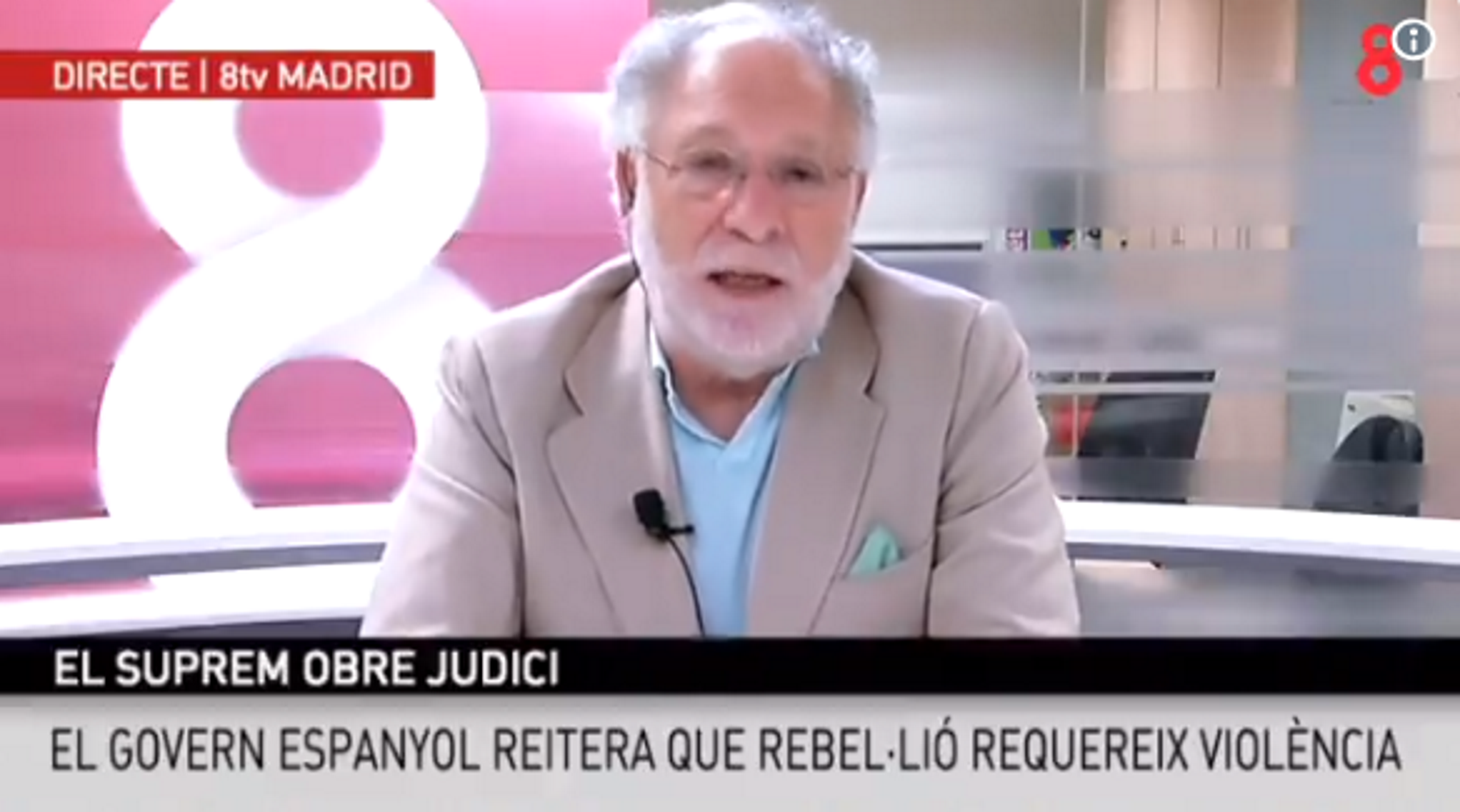 Ekaizer: "La fiscalia no ha volgut deixar tirat Llarena"