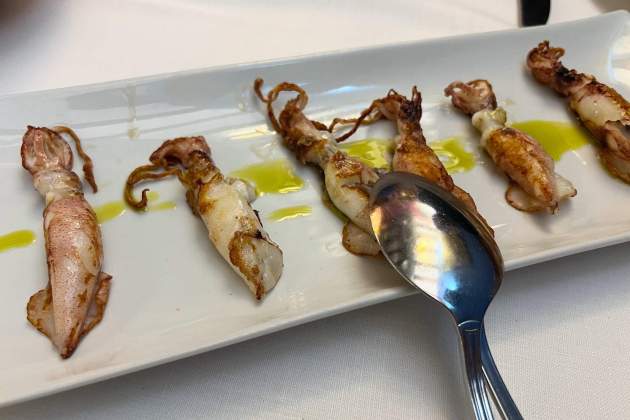 Chipirones del restaurante El Passadís d'en Pep. / Foto: Rosa Molinero Trias