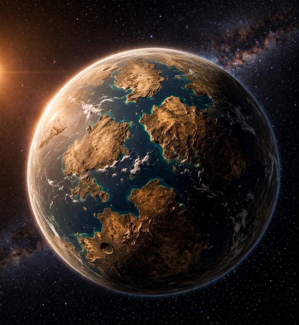 Planeta rocoso parecido a la Tierra