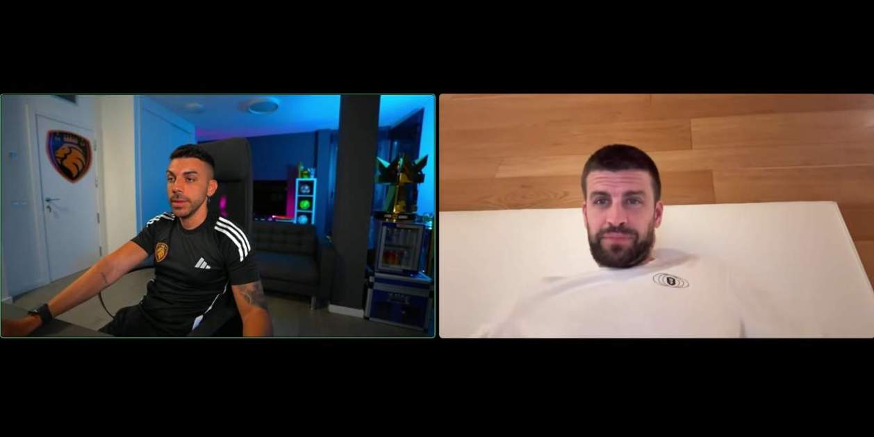 Gerard Piqué en directo con DJ Mariio YouTube