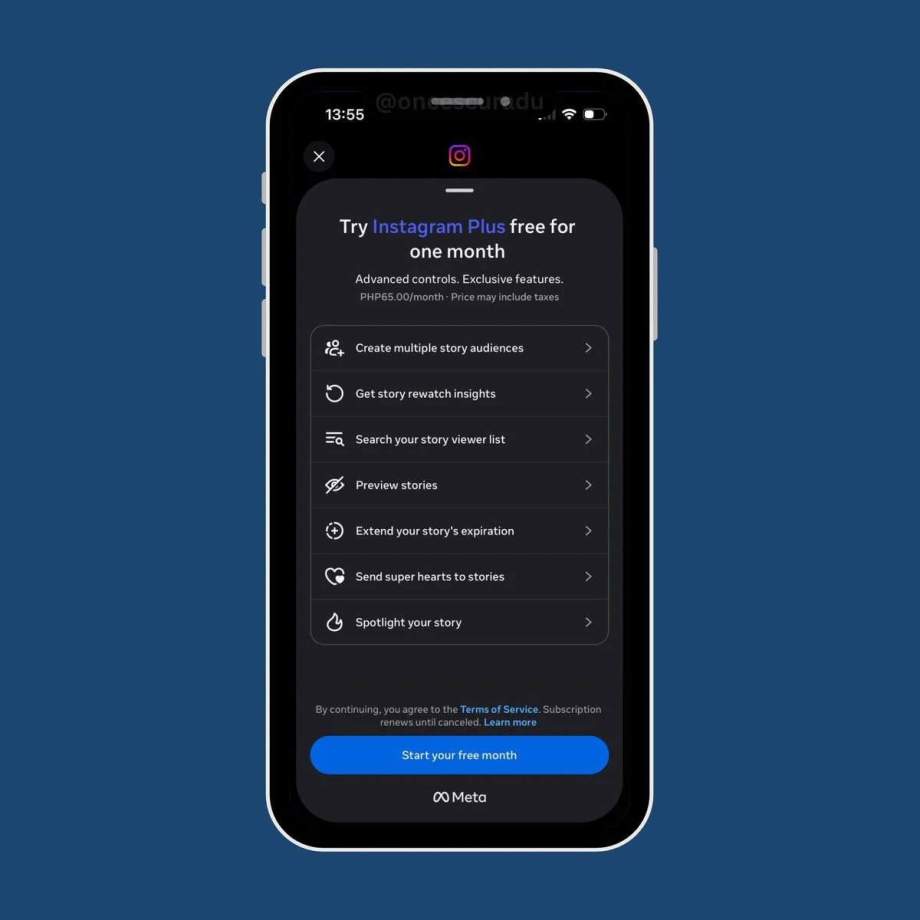 Estas son las funciones de Instagram Plus | Imagen de @oncescuradu en X Estas son las funciones de Instagram Plus | Imagen de @oncescuradu en X