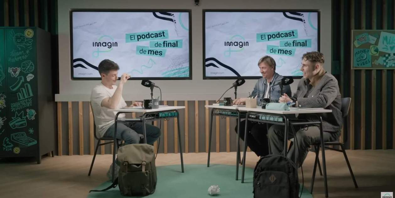 Miki Núñez con Fermín López y Guti en 'El podcast de final de mes' / YouTub Miki Núñez con Fermín López y Guti en 'El podcast de final de mes' / YouTub