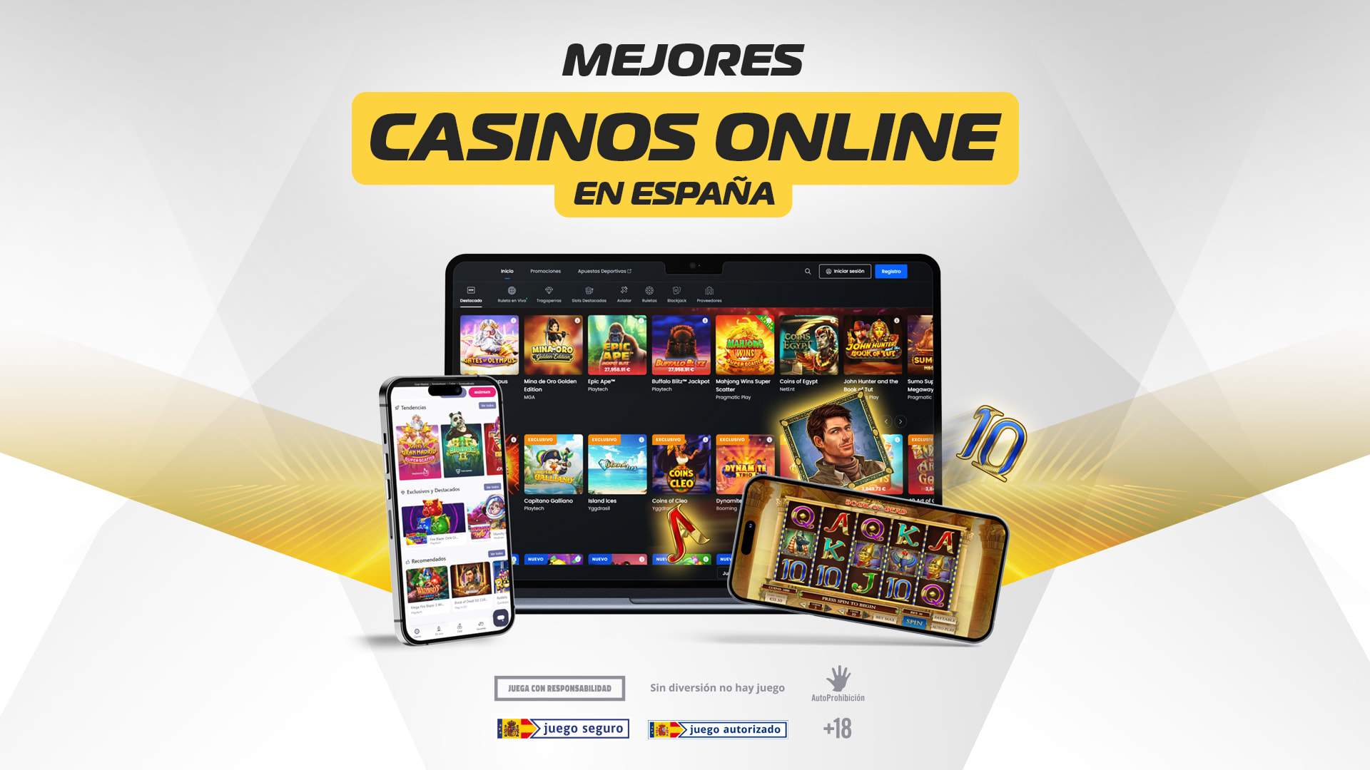 Los 10 mejores casinos online en España 2026