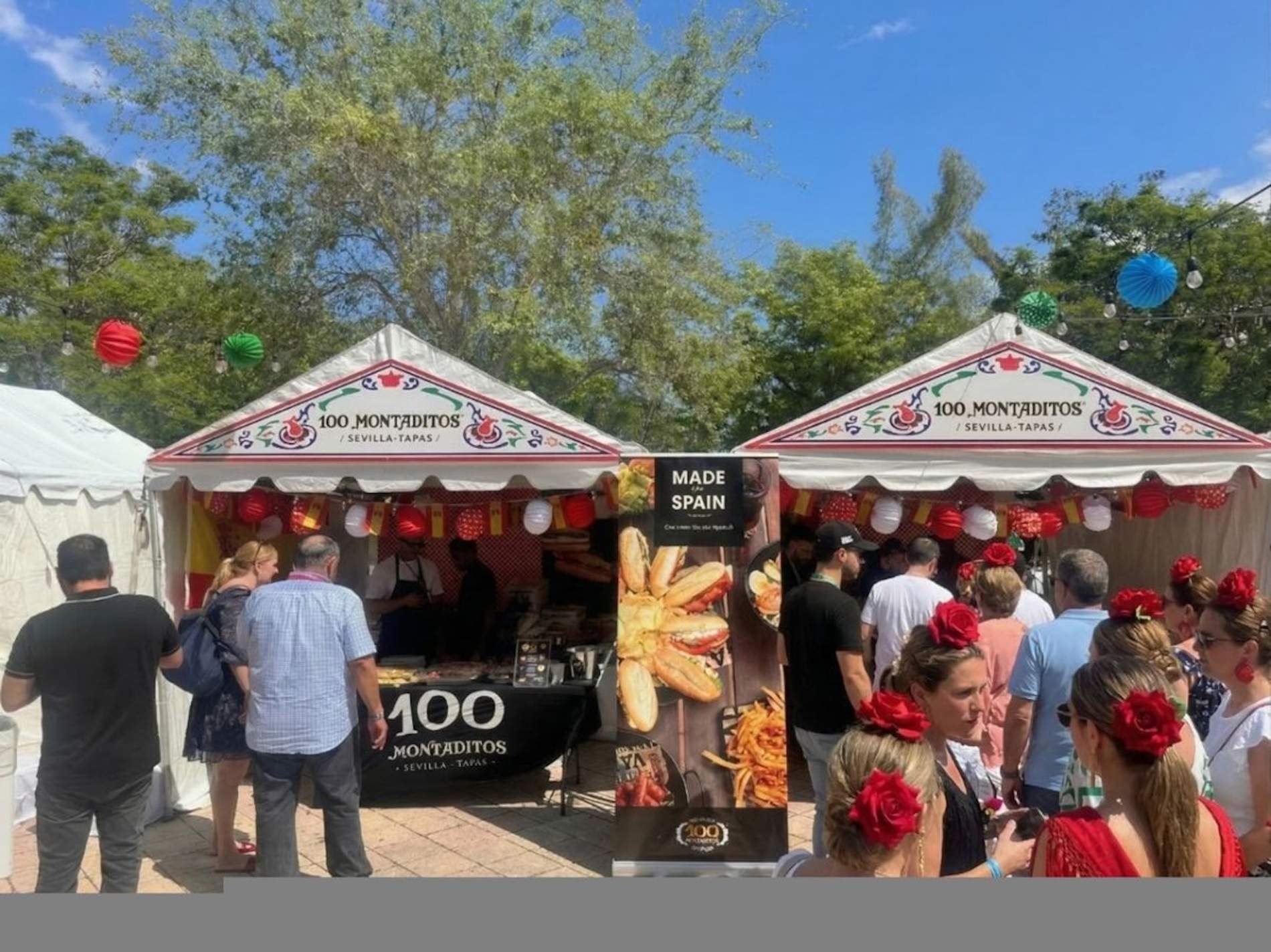 100 Montaditos reivindica l'esperit de la Feria de Abril dins i fora d'Espanya
