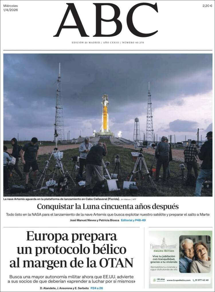 'ABC', 1 de abril de 2026