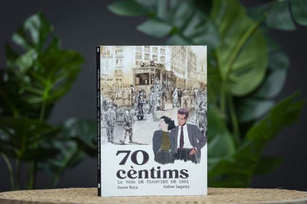Libro 70 céntimos, la huelga de tranvías de 1951, Xavier Roca y Xabier Sagasta / Foto: Carlos Baglietto