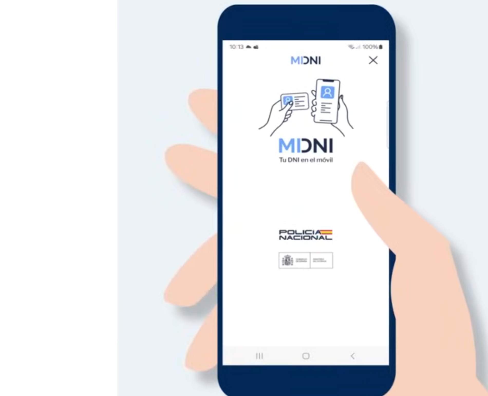 El DNI digital ya es tan válido legalmente como el carnet físico, y se lleva en el móvil