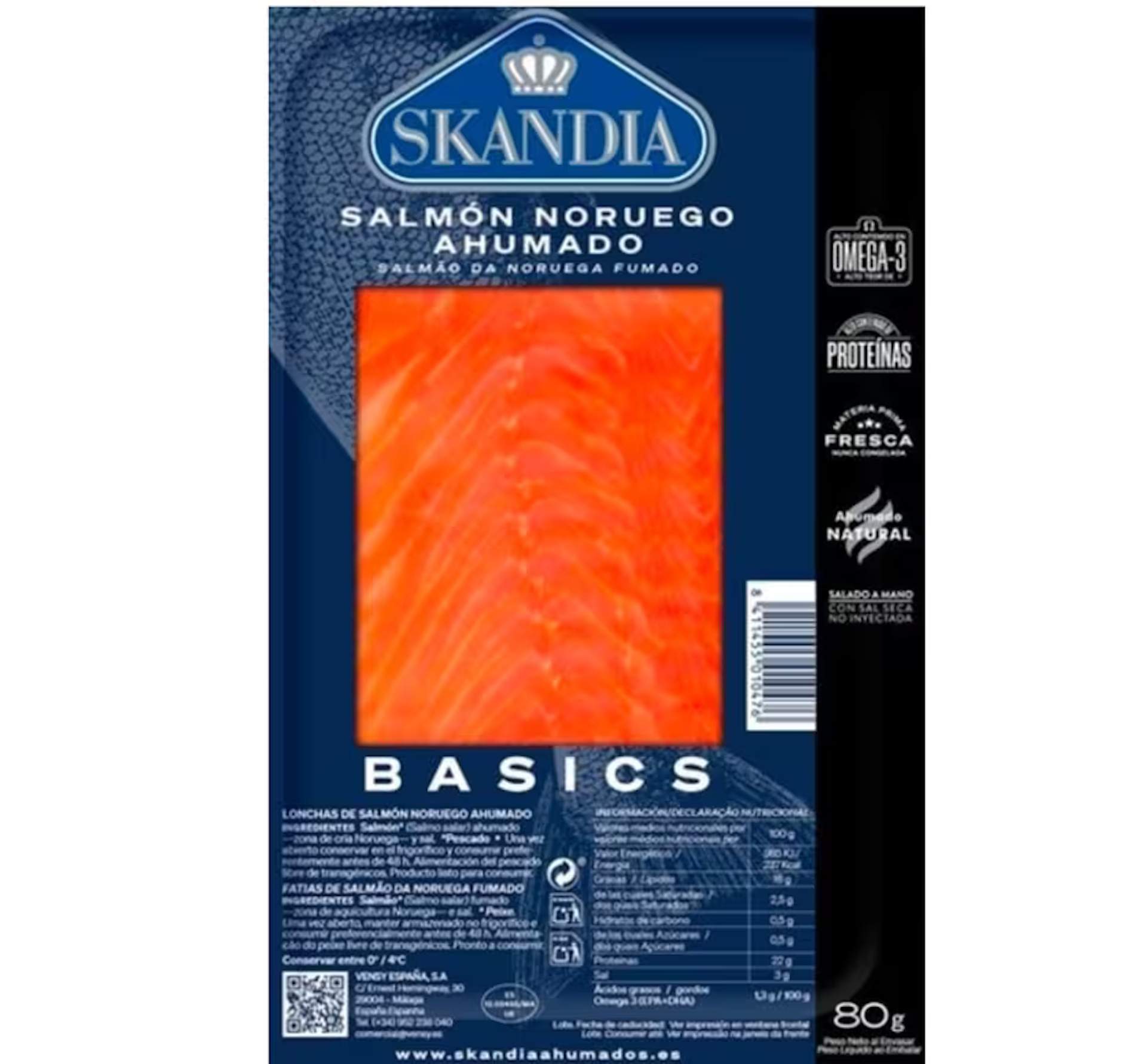 Alerta por listeria en varios lotes de salmón ahumado comercializados en supermercados españoles