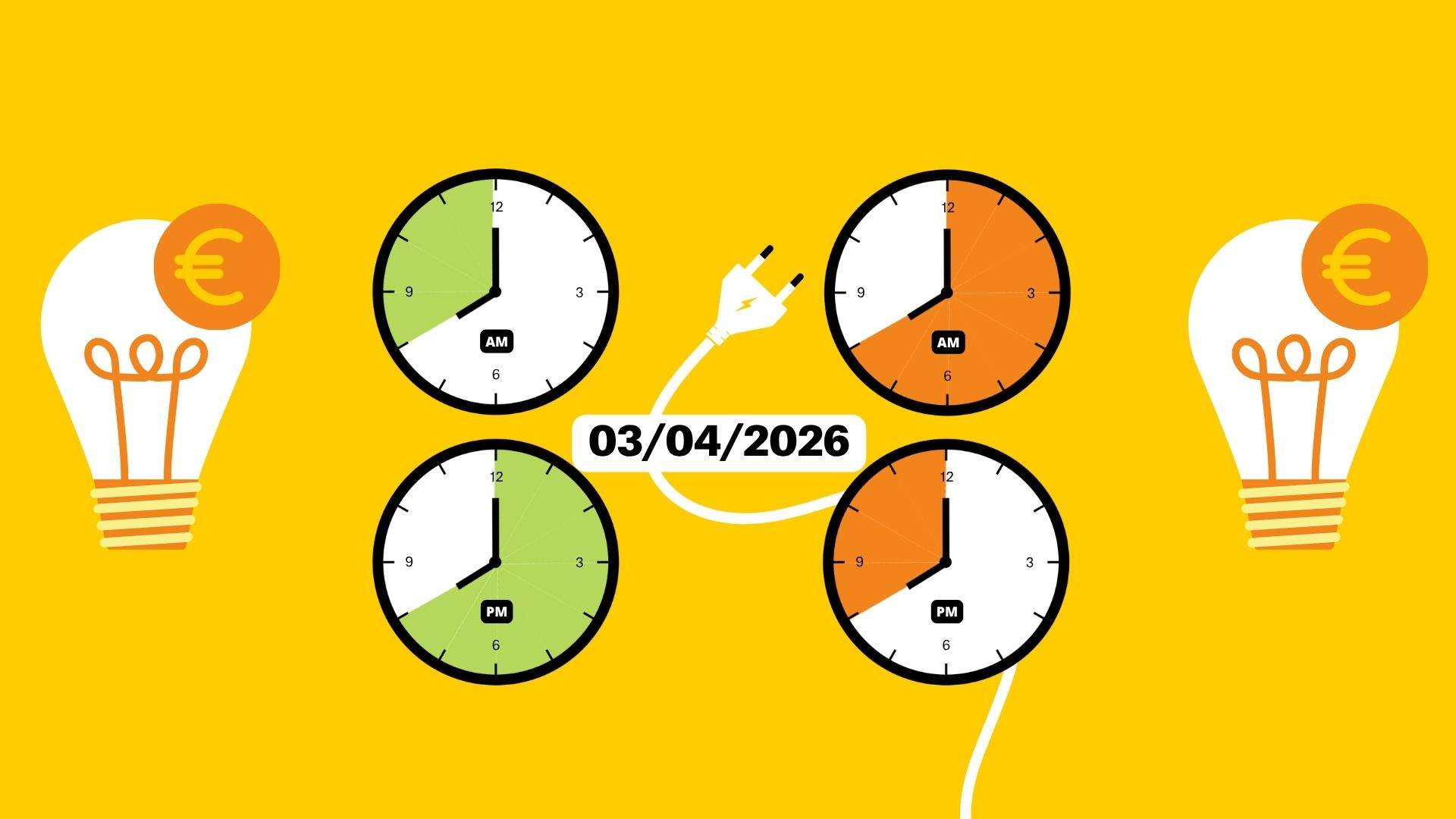 Precio de la luz de hoy, viernes 3 de abril, por horas: ¿cuándo es más barato poner la lavadora?