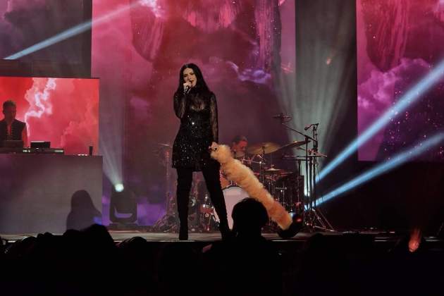 Laura Pausini a Barcelona. Foto: Anna Solé