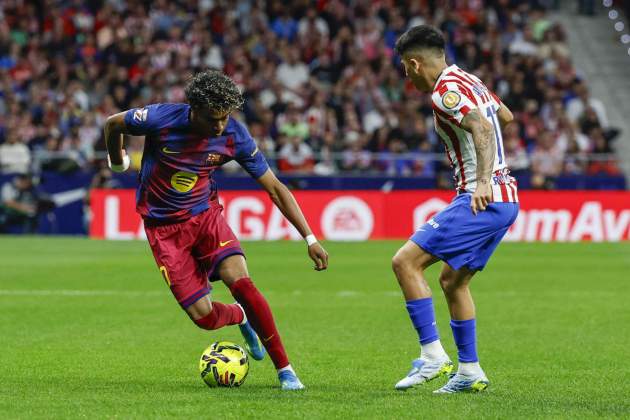 Lamine Yamal Atlético de Madrid Barça / Foto: EFE