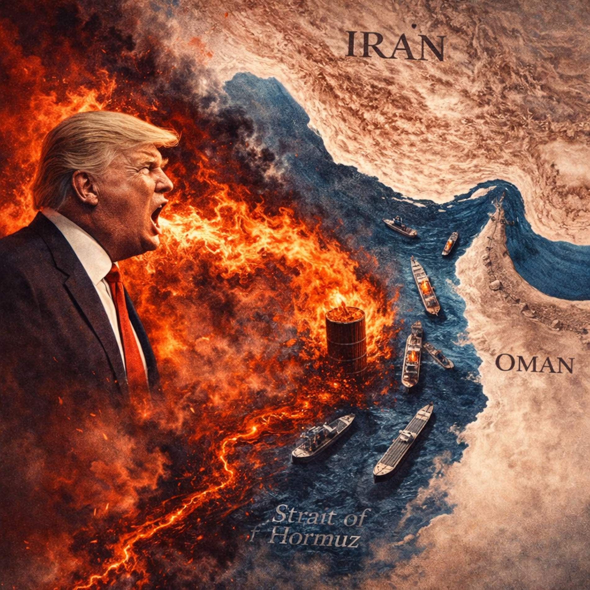L'infern de Trump, el petroli d’Ormuz i la corrupció del PSOE i el PP a les portades