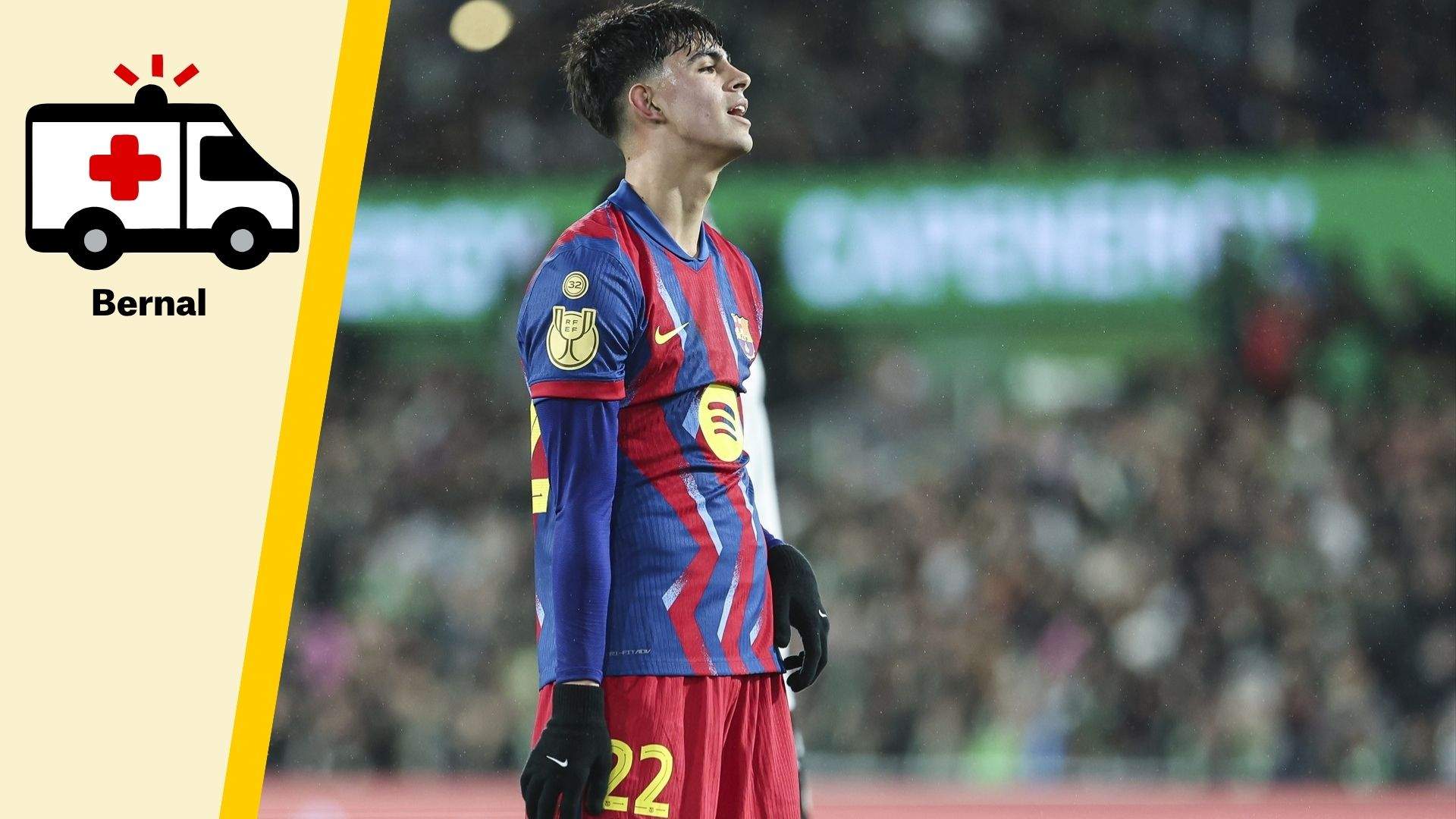 Lesió de Marc Bernal: què li passa, quina lesió té i quant temps estarà de baixa amb el Barça