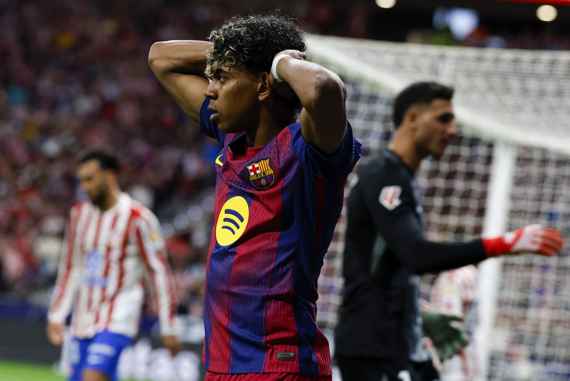 Surt a la llum el possible motiu de l'empipada de Lamine Yamal davant l'Atlètic de Madrid