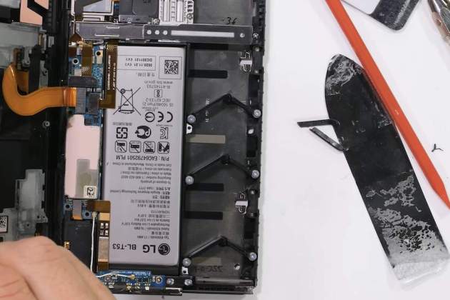 Mecanismo del LG enrollable