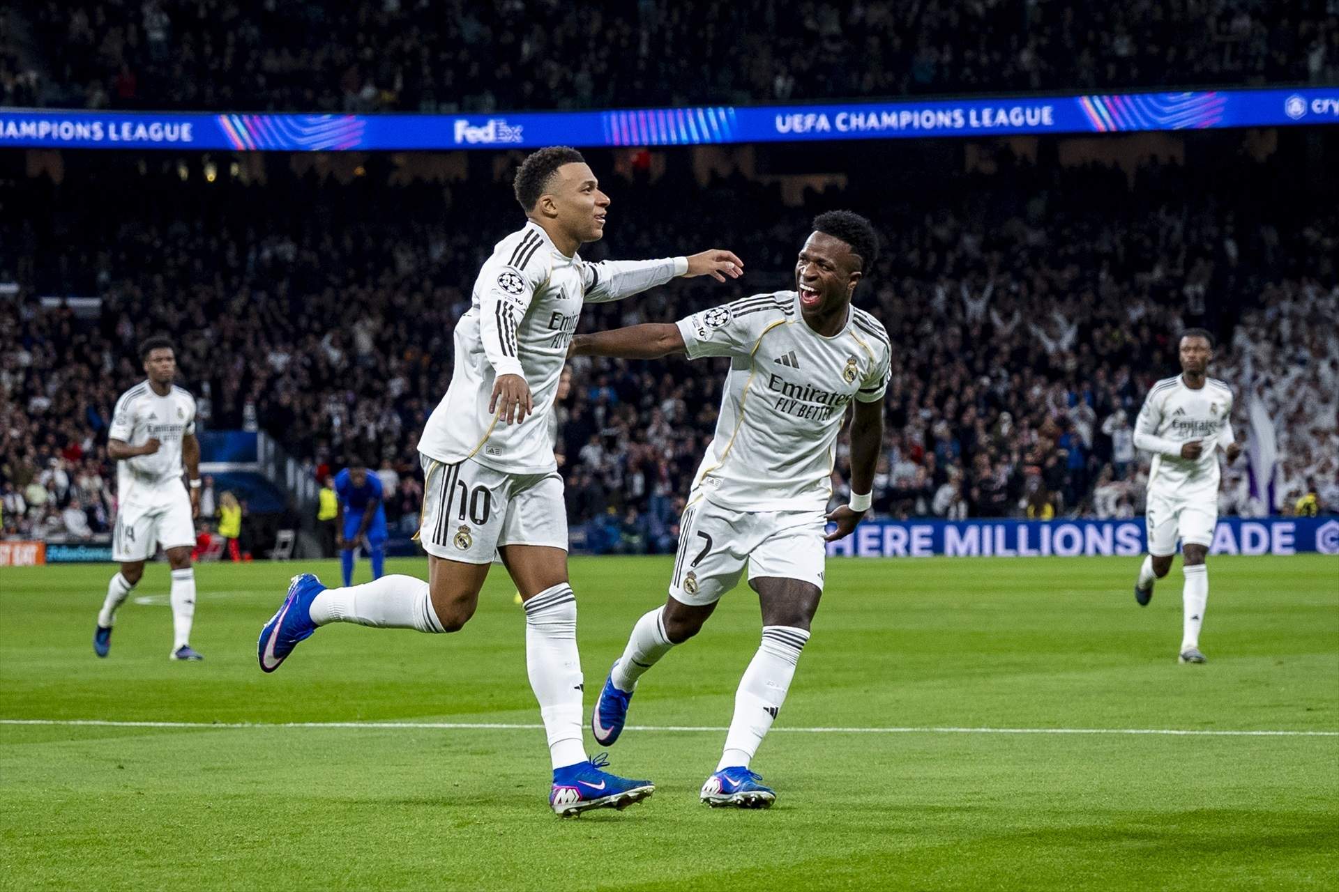 Reial Madrid Vinícius Mbappé / Foto: Europa Press