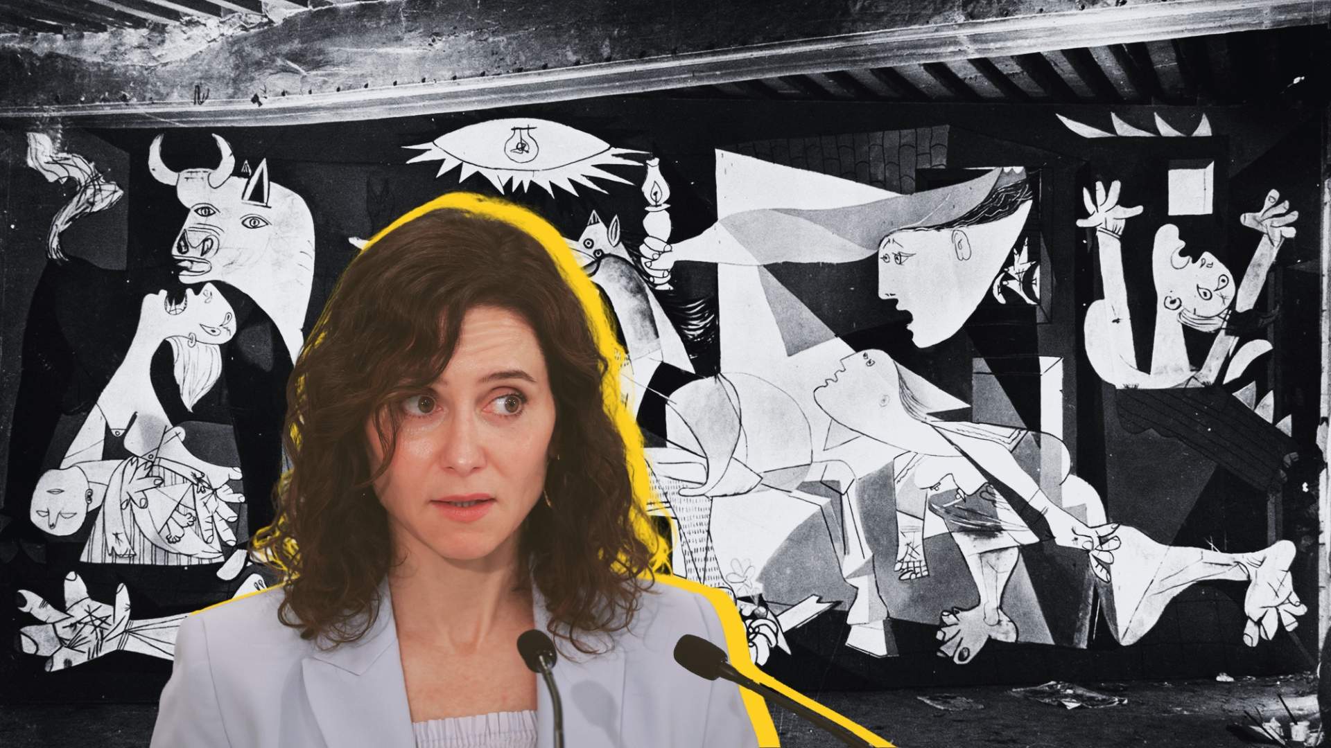 Ayuso tacha de “catetada” querer trasladar el Guernica de Picasso de Madrid a Euskadi