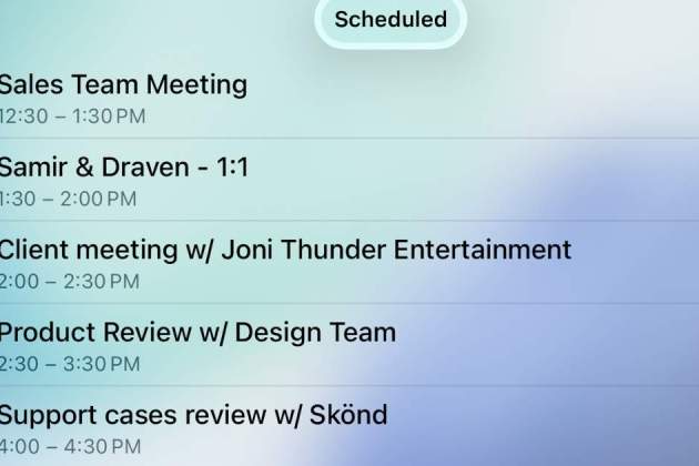 Pantalla de reunions de Google Meet a CarPlay Pantalla de reunions de Google Meet a CarPlay