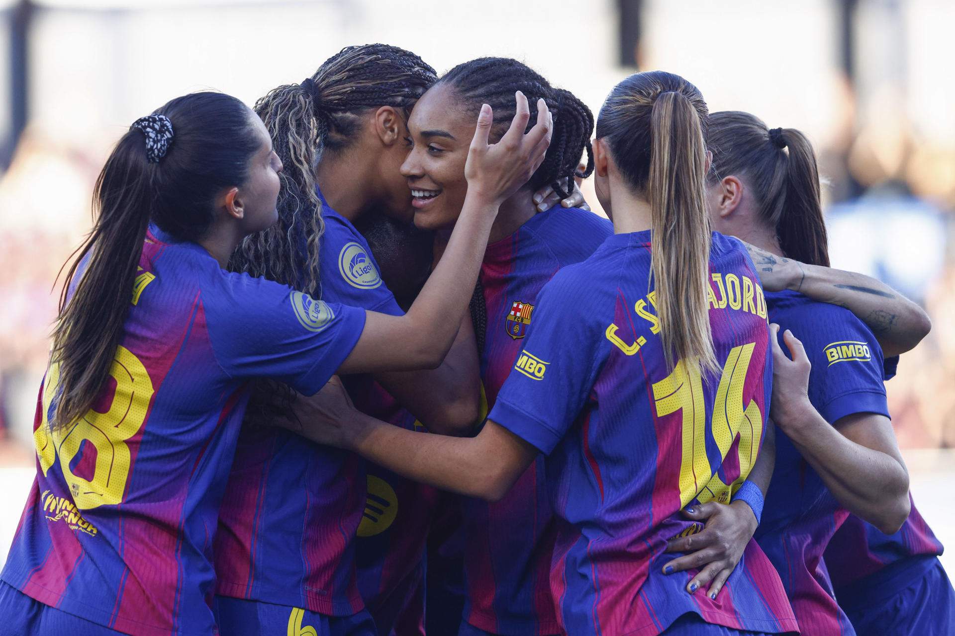 El Barça passa per sobre del Badalona (6-0) i es reserva el títol per al pròxim partit contra l’Espanyol