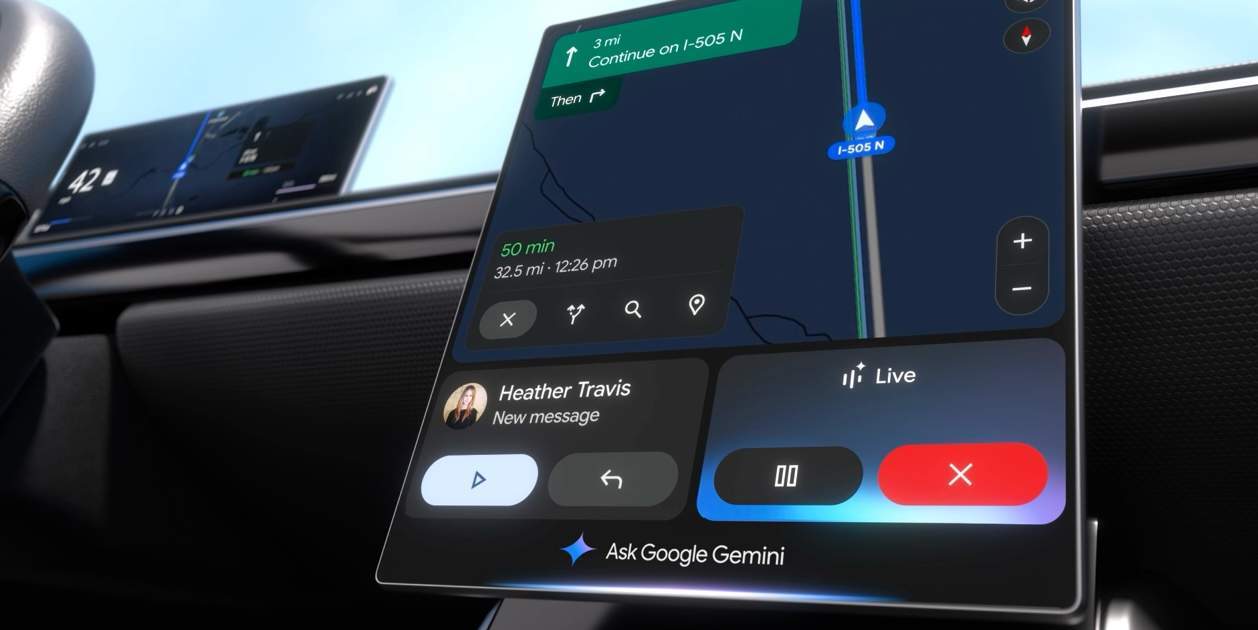 Gemini en Android Auto por fin está llegando a más usuarios