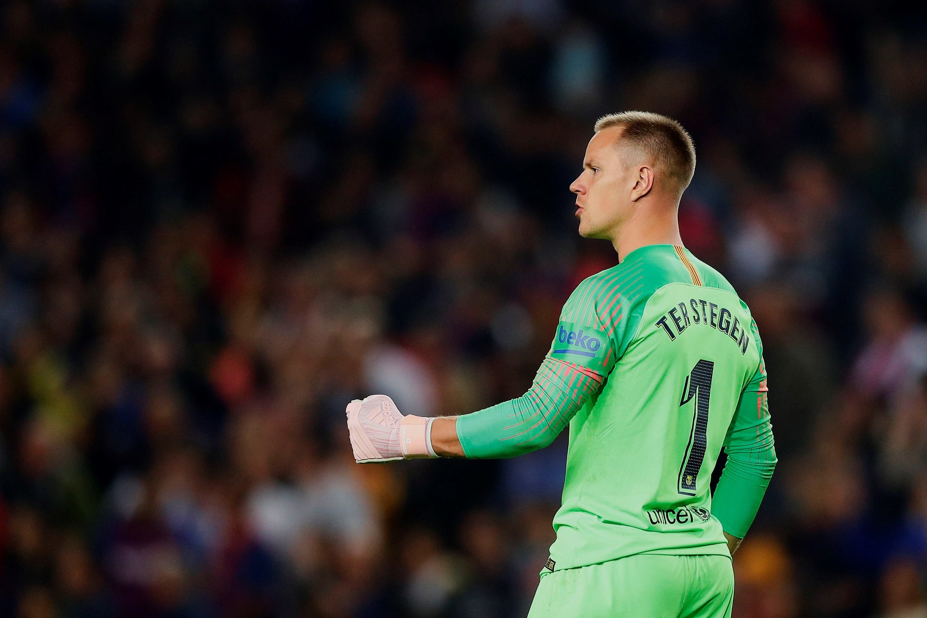 La increïble manera d'apagar espelmes de Ter Stegen