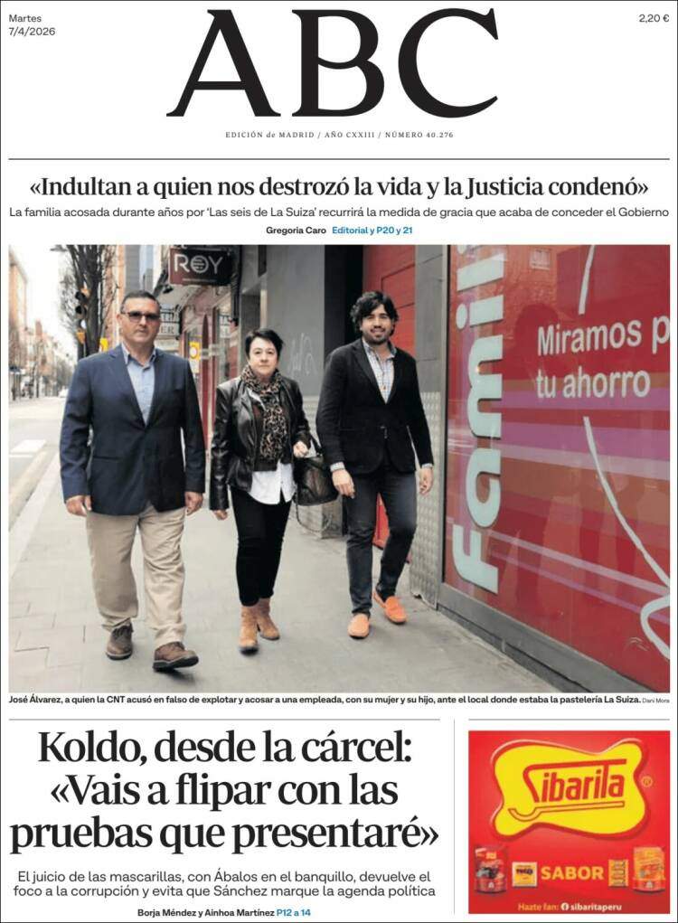 'ABC', 7 de abril de 2026