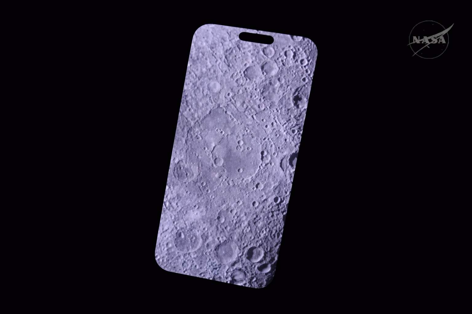 El iPhone del astronauta Reid Wiseman de Artemis II ha tomado esta espectacular foto de la superficie lunar