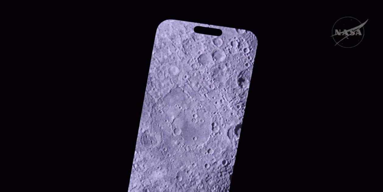 El iPhone del astronauta Reid Wiseman de Artemis II ha tomado esta espectacular foto de la superficie lunar