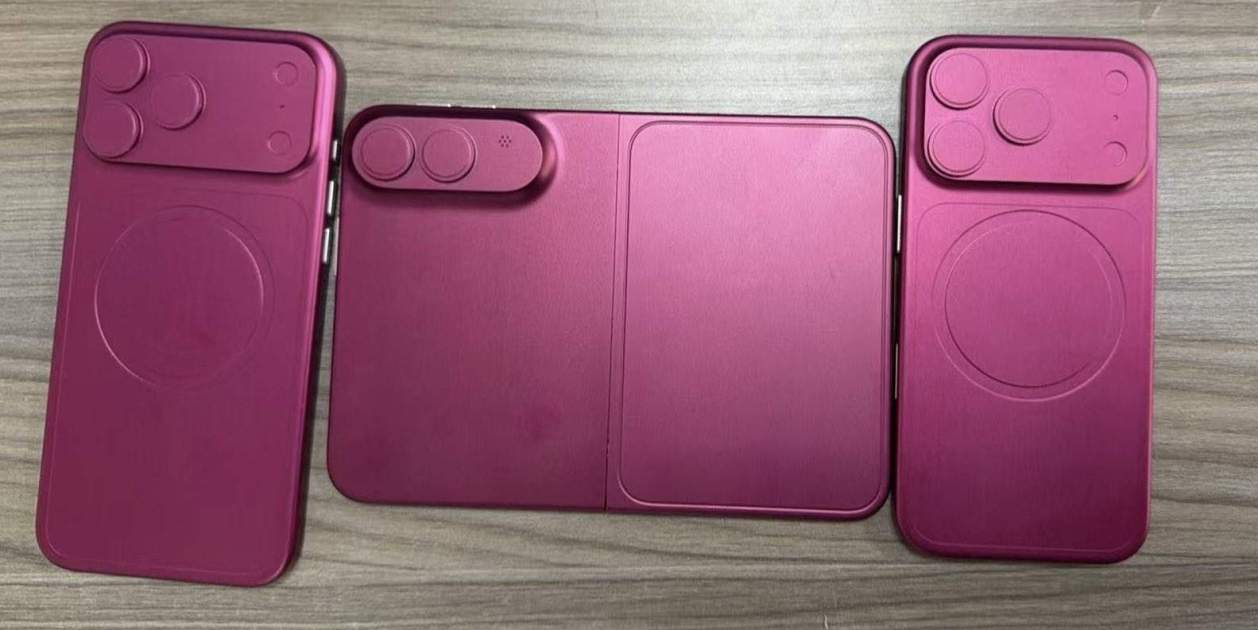 Se filtran las primeras maquetas de los iPhone 18 Pro, iPhone 18 Pro Max y el iPhone plegable